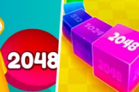 Cube Arena 2048 Merge Numbers